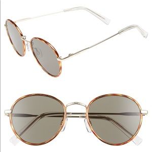 Le Specs Zephyr Deux Sunglasses Tort/Khaki Mono